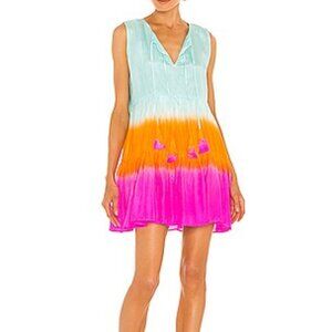 Karina Grimaldi Cambridge Mini Dress Size M 100% Silk